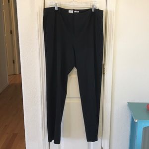 Black stretch work pants size 16